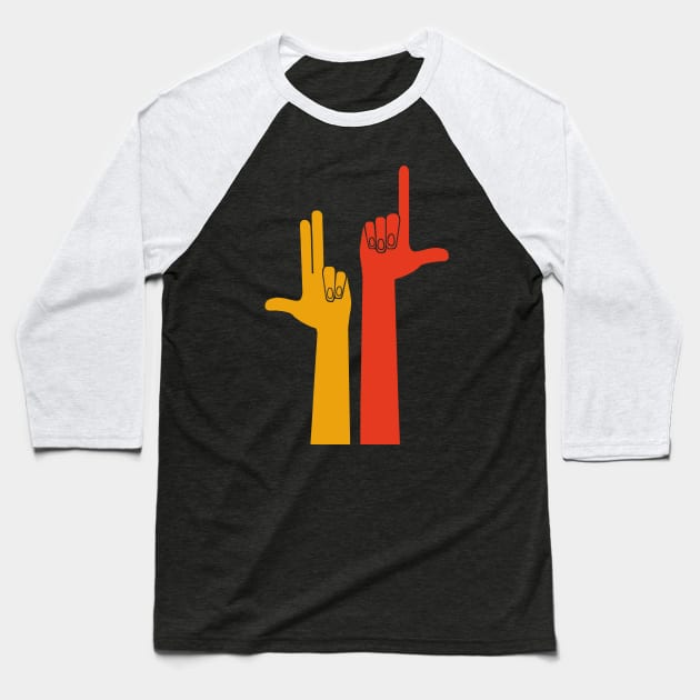 Showdown Baseball T-Shirt by bronzarino